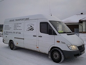 Usługi Transportowe do 3.5t Mercedes sprinter max